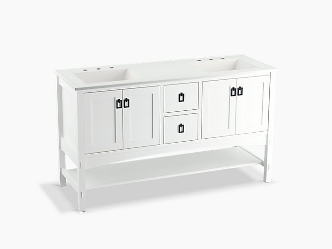K 99559 Marabou 60 Inch Vanity With 4 Doors 2 Drawers Kohler